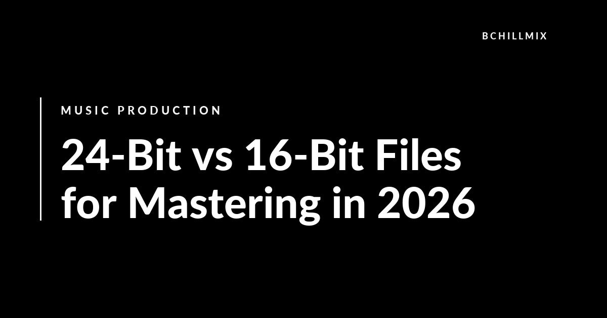 24-Bit vs 16-Bit Files for Mastering in 2026 featured image