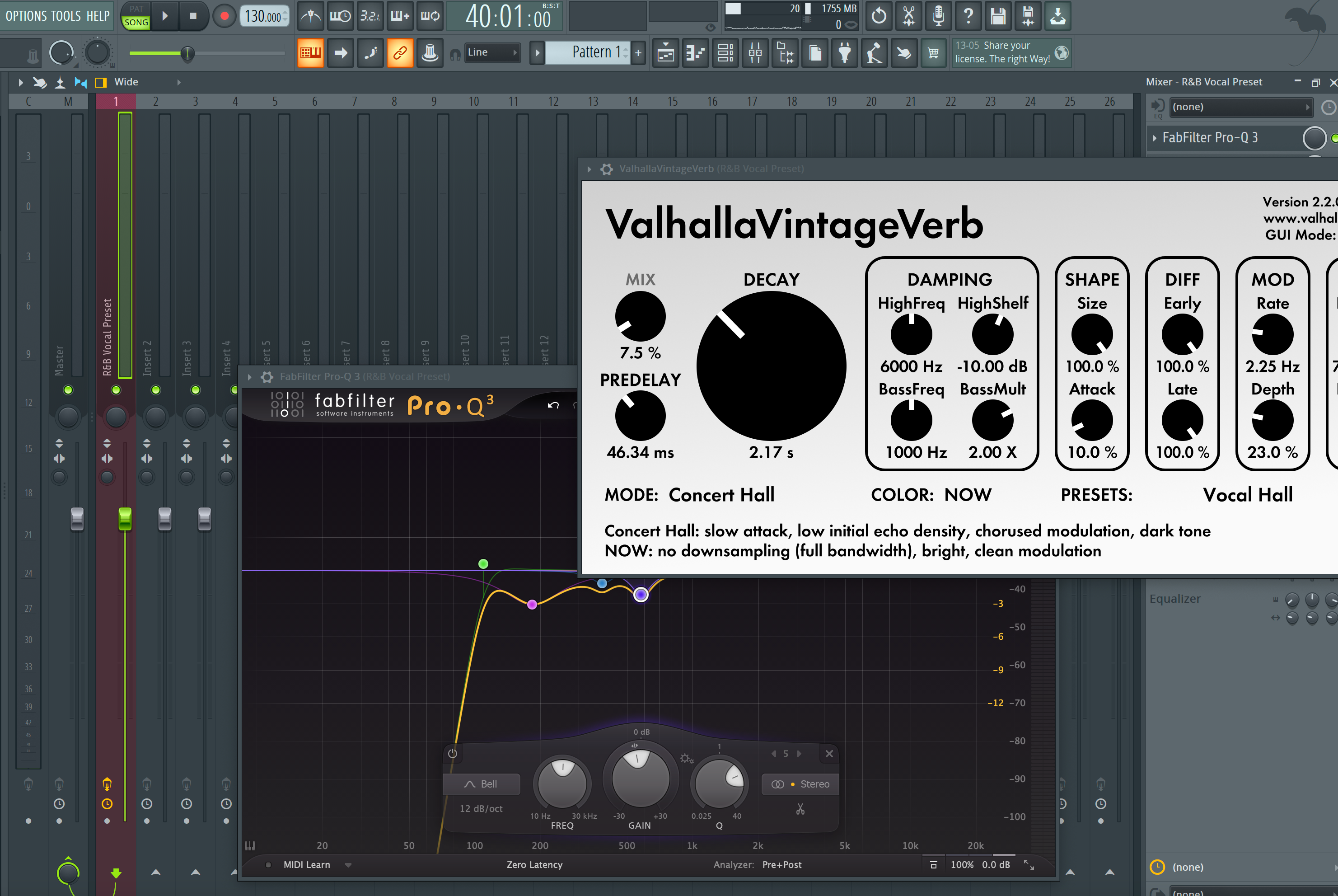 fl studio vocal preset