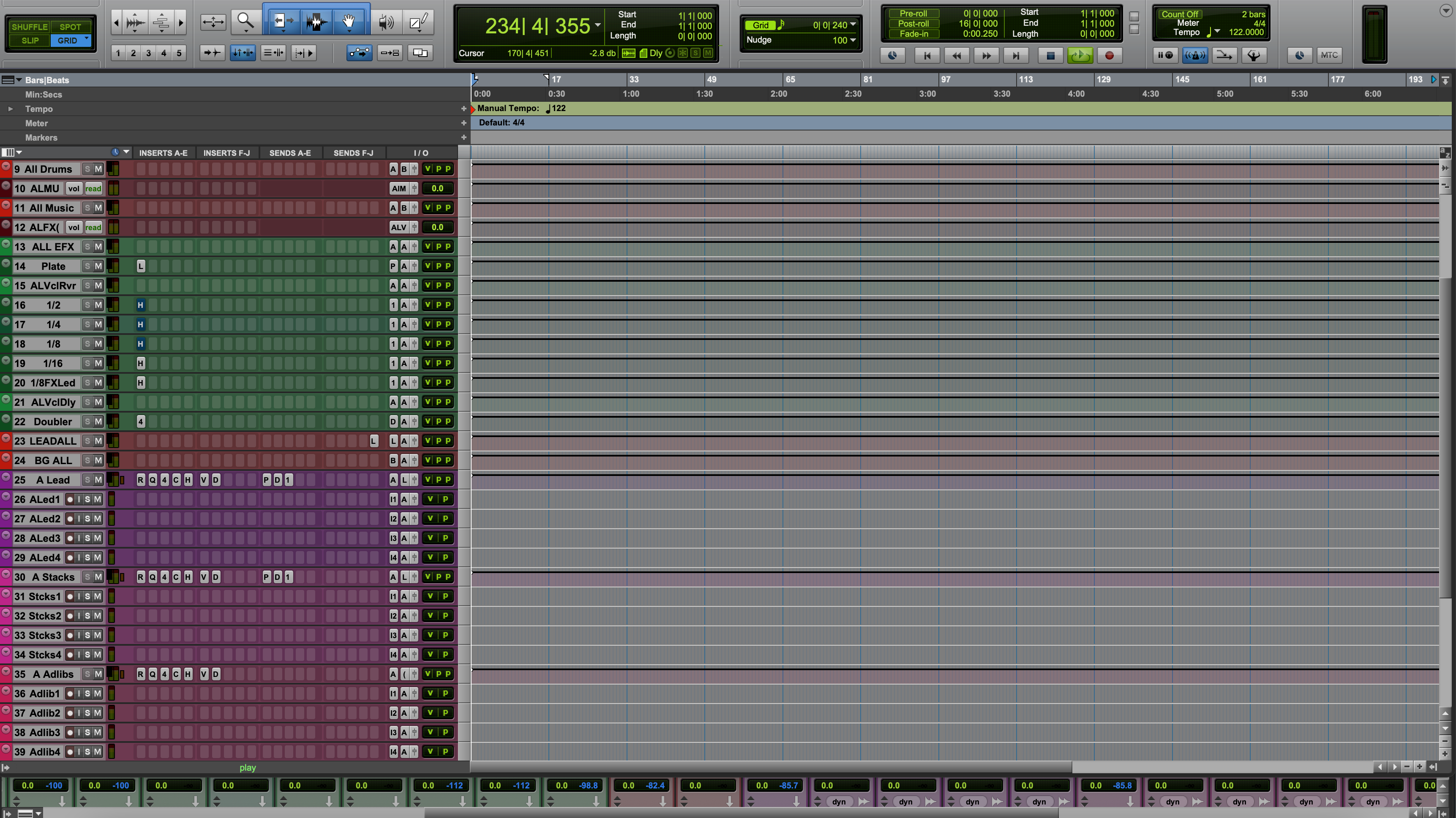 Export Stems Right: 24-bit/48 kHz, Names, Headroom