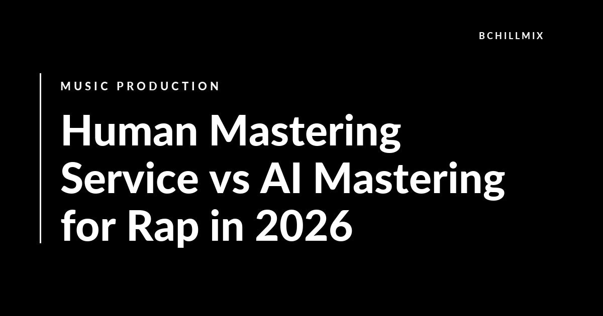 Human Mastering Service vs AI Mastering for Rap in 2026 featured image