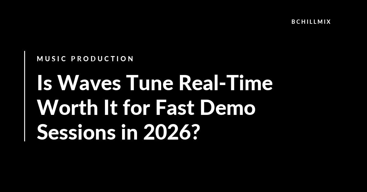 Is Waves Tune Real-Time Worth It for Fast Demo Sessions in 2026? featured image