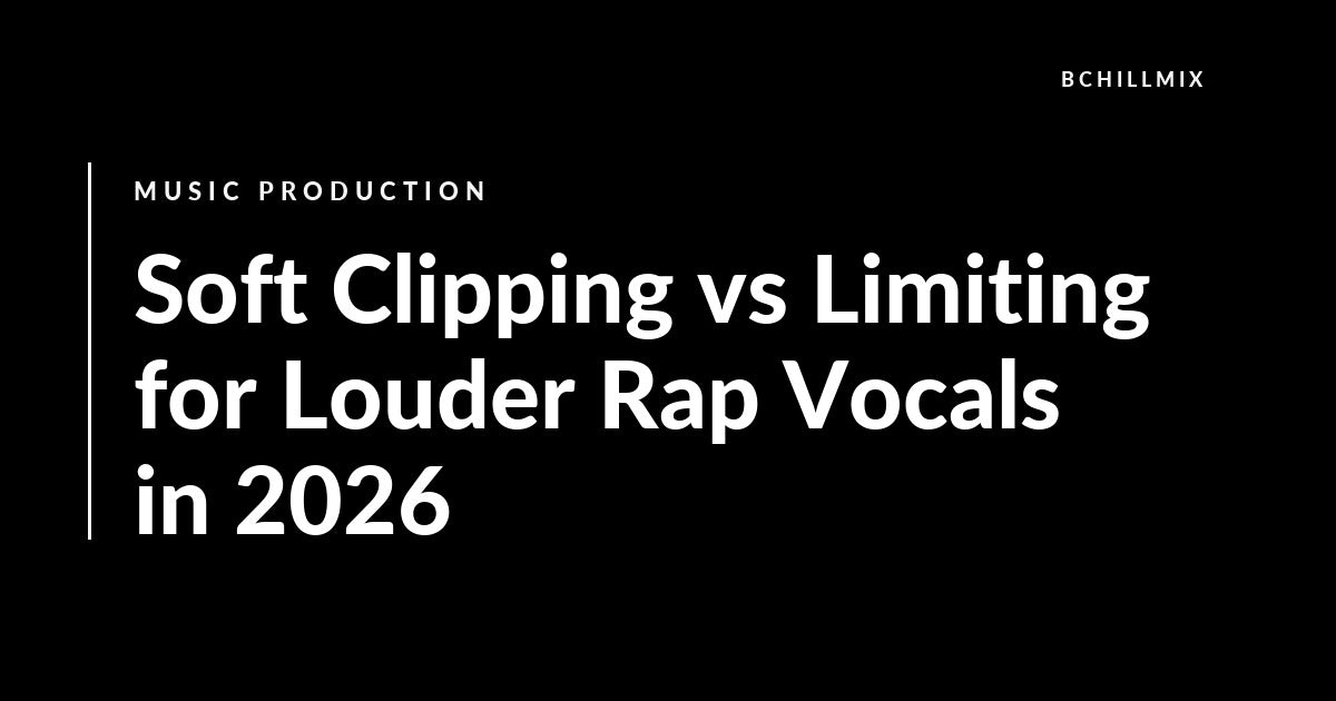 Soft Clipping vs Limiting for Louder Rap Vocals featured image