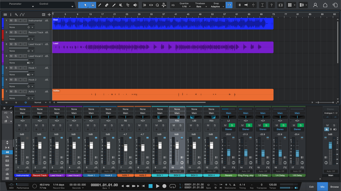 How to Install Recording Templates in Studio One 