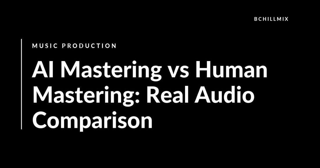 AI Mastering vs Human Mastering: Real Audio Comparison featured image