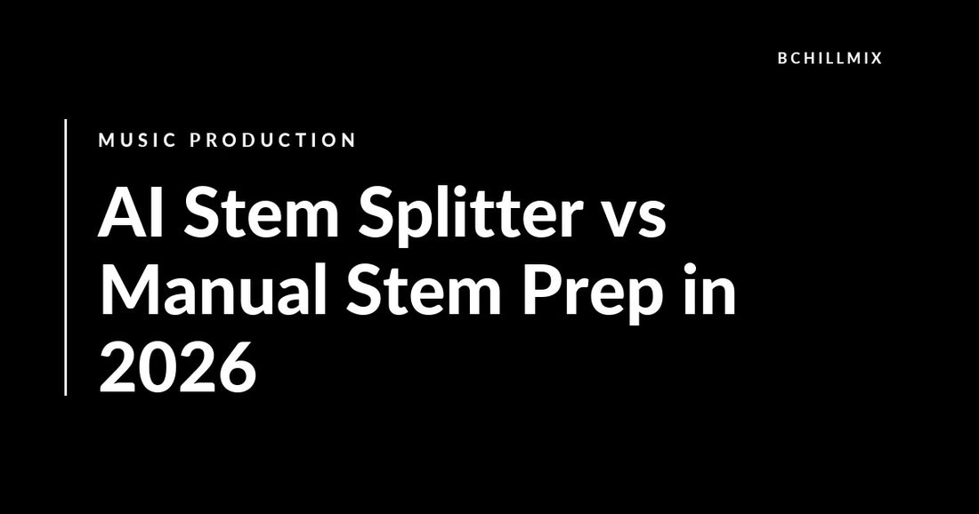 AI Stem Splitter vs Manual Stem Prep in 2026 featured image