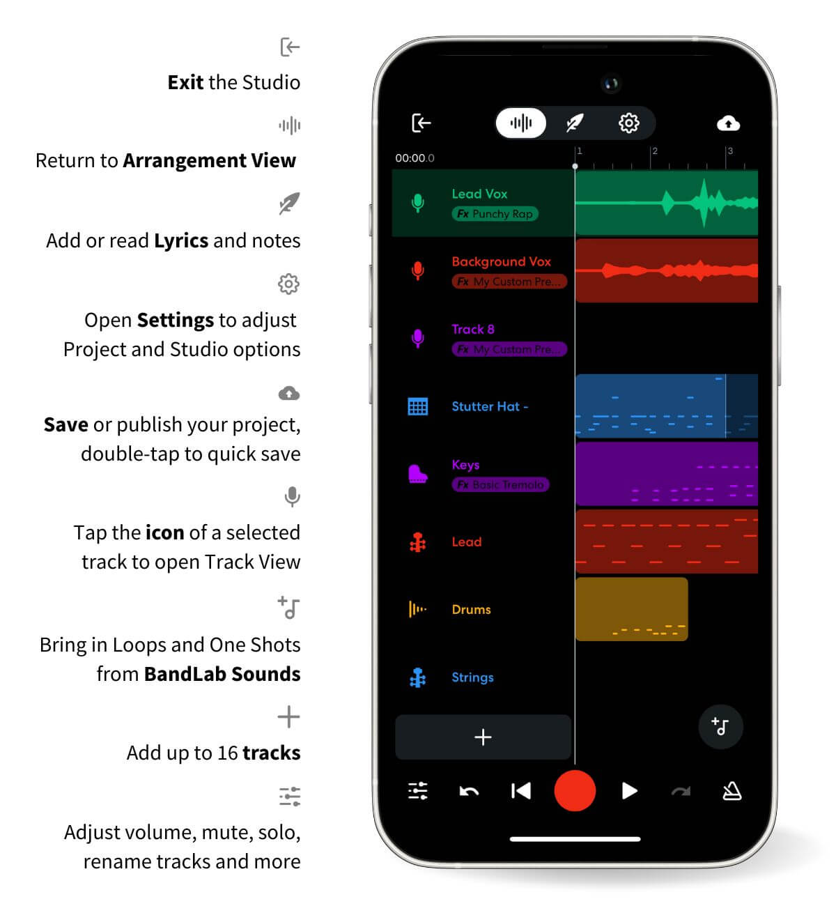 Bandlab Mobile Recording: Creating Music on the Go
