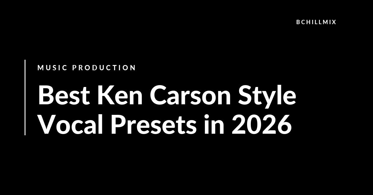 Best Ken Carson Style Vocal Presets for Rage Rap Vocals featured image