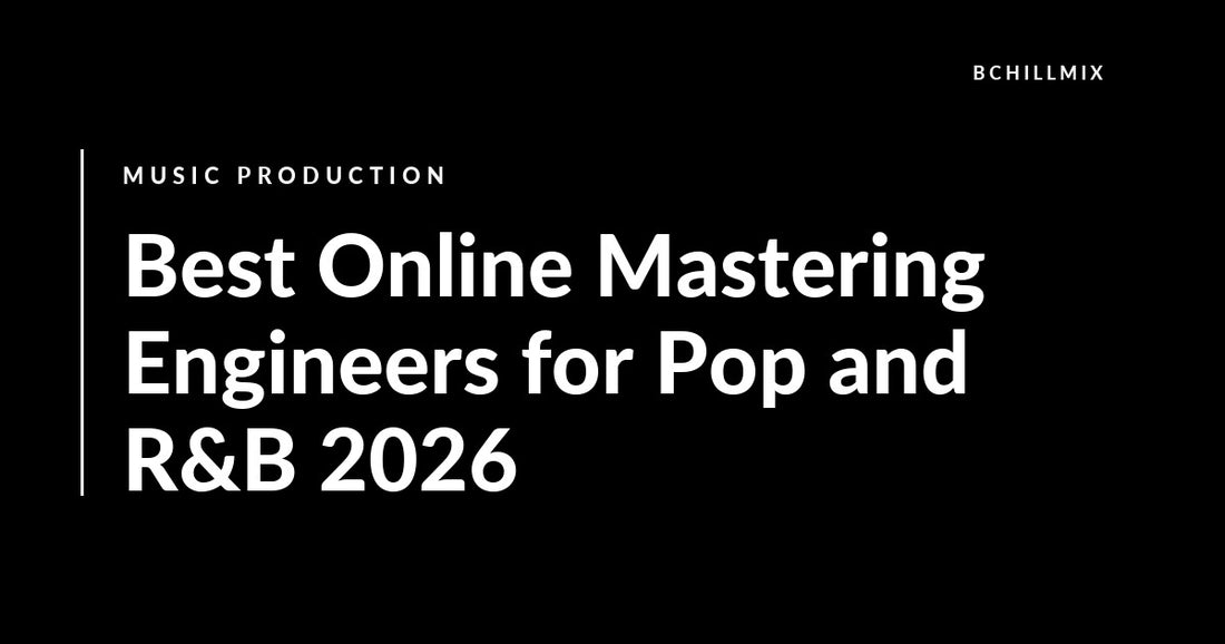Best Online Mastering Engineers for Pop and R&B 2026 featured image