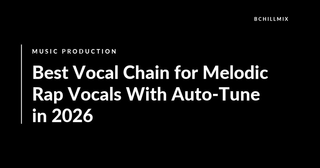 Melodic rap vocal chain with Auto-Tune
