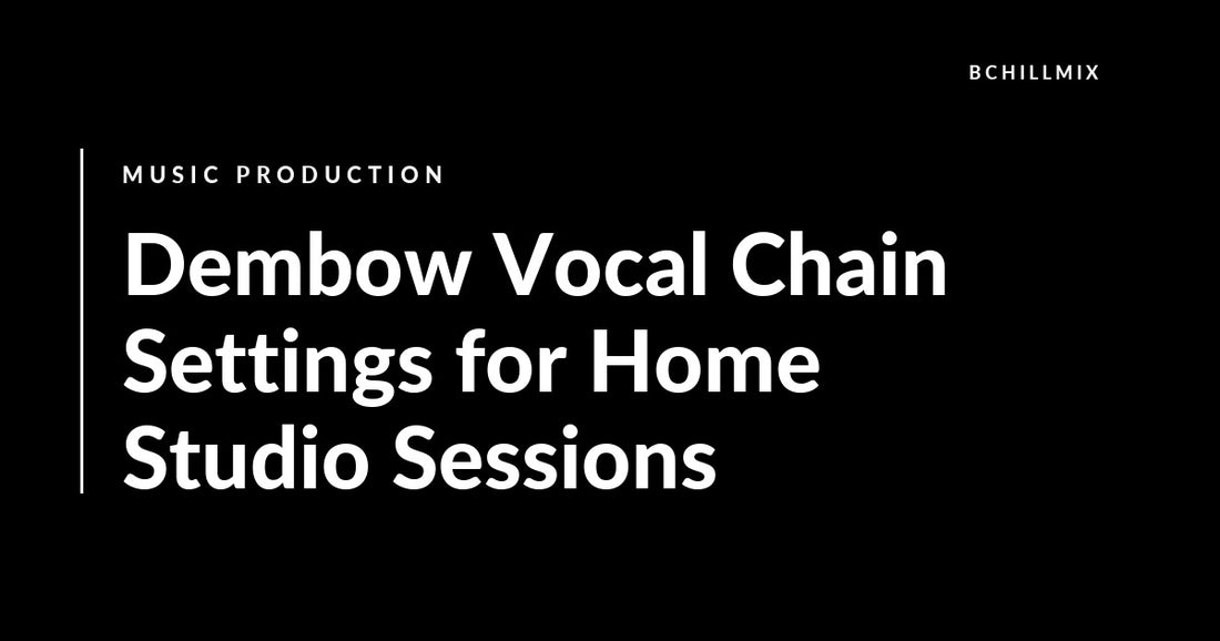 Dembow Vocal Chain Settings for Home Studio Sessions featured image