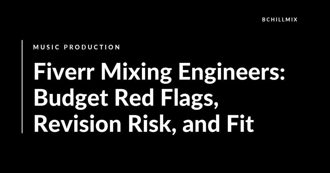 Fiverr Mixing Engineers: Budget Red Flags, Revision Risk, and Fit featured image