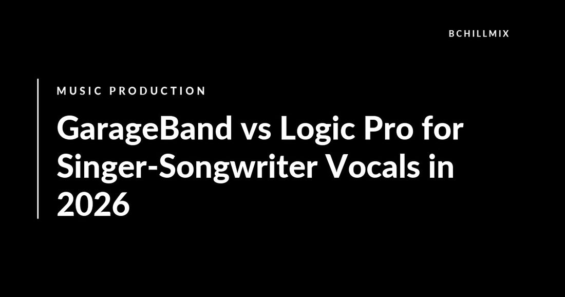 GarageBand vs Logic Pro for Singer-Songwriter Vocals featured image