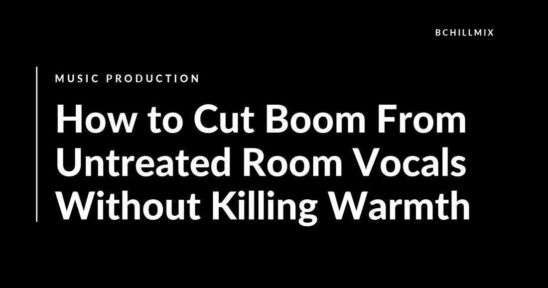 How to Cut Boom From Untreated Room Vocals Without Killing Warmth featured image