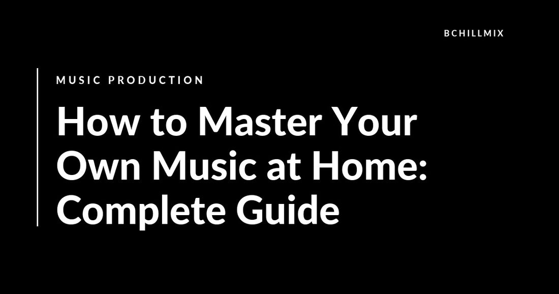 How to Master Your Own Music at Home: Complete Guide featured image