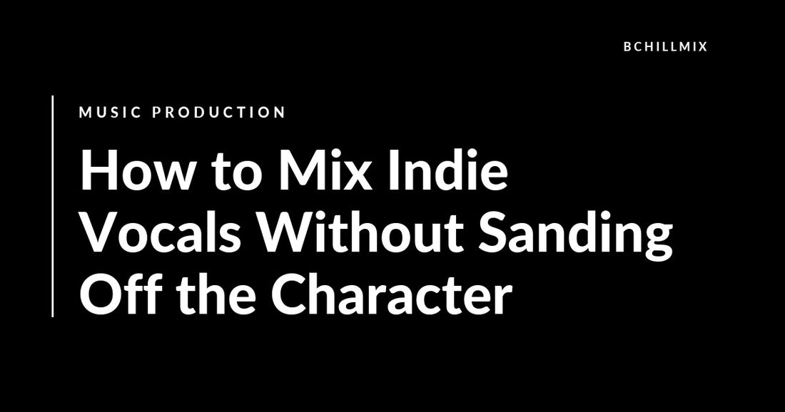 How to Mix Indie Vocals Without Sanding Off the Character featured image