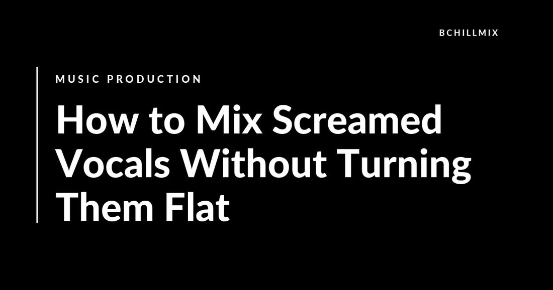 How to Mix Screamed Vocals Without Turning Them Flat featured image