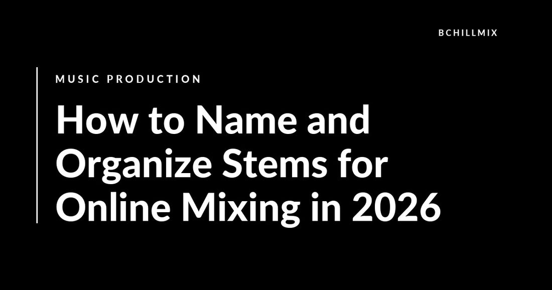 Stem Naming Rules That Prevent Remote Mixing Delays featured image