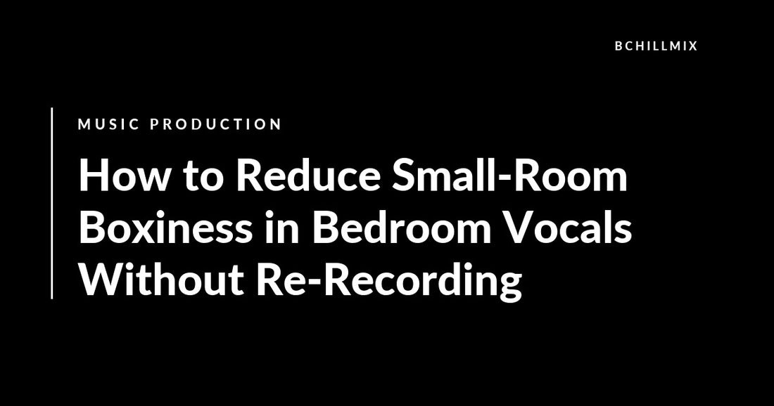 Bedroom vocal boxiness repair without re-recording