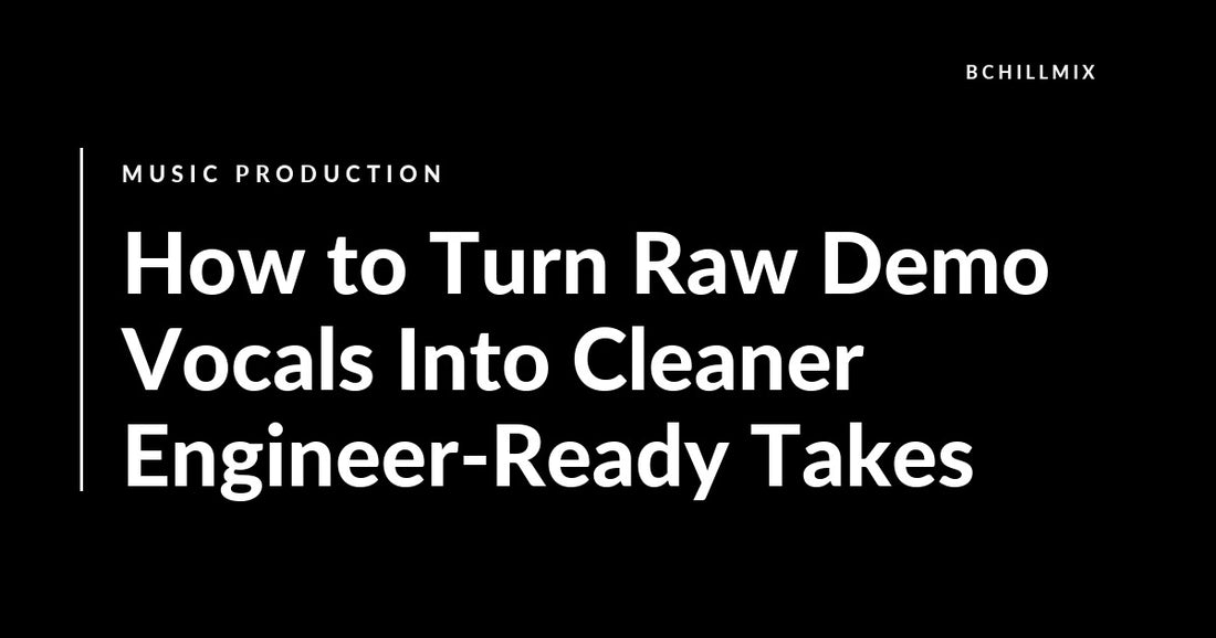 How to Turn Raw Demo Vocals Into Cleaner Engineer-Ready Takes featured image