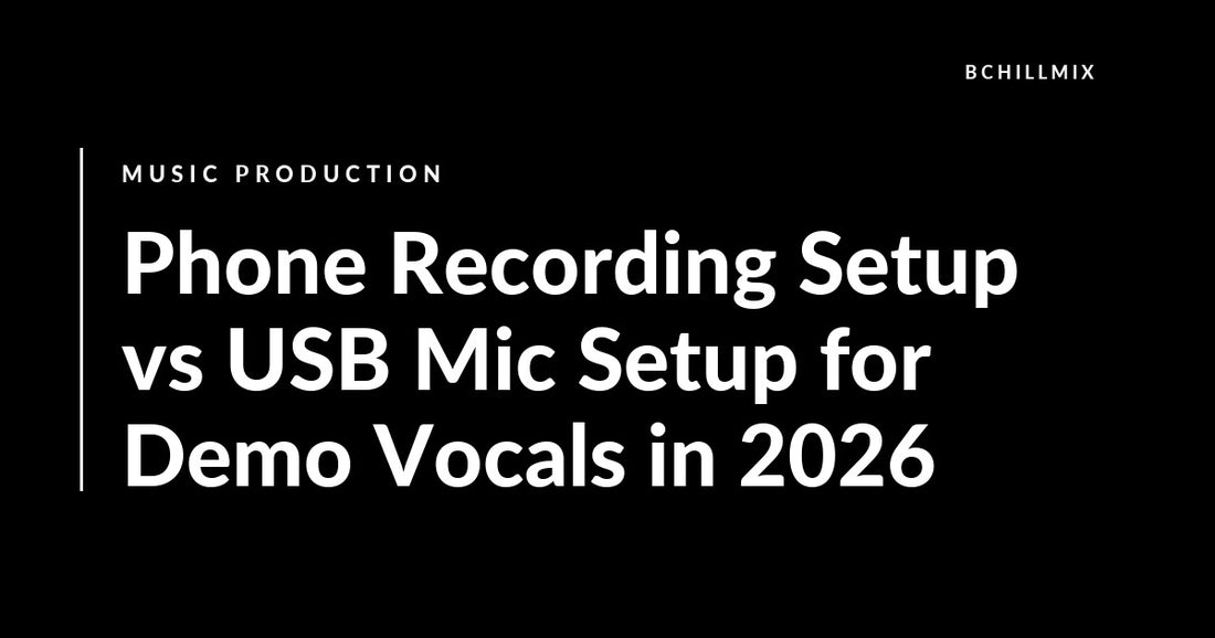 Phone Recording Setup vs USB Mic Setup for Demo Vocals featured image