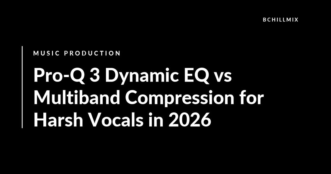 Pro-Q 3 Dynamic EQ vs Multiband Compression for Harsh Vocals in 2026 featured image