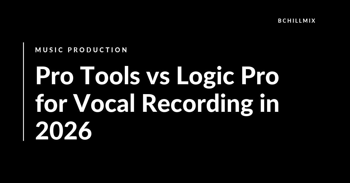 Pro Tools vs Logic Pro for Vocal Recording featured image