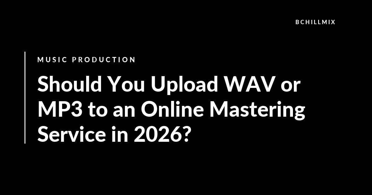 Should You Upload WAV or MP3 to an Online Mastering Service? featured image