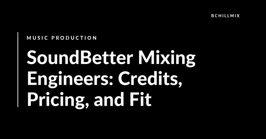 SoundBetter Mixing Engineers: Credits, Pricing, and Fit featured image