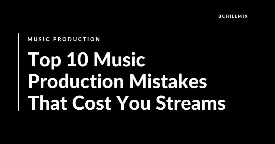 Music production mistakes that make songs harder to mix