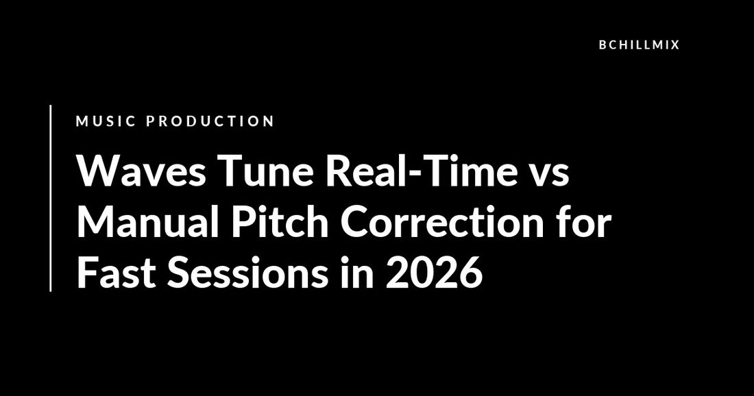 Waves Tune Real-Time vs Manual Pitch Correction for Fast Sessions in 2026 featured image