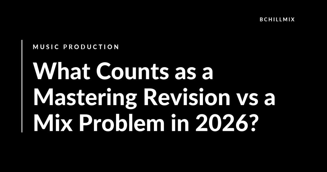 What Counts as a Mastering Revision vs a Mix Problem in 2026? featured image