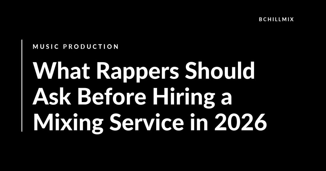 What Rappers Should Ask Before Hiring a Mixing Service in 2026 featured image