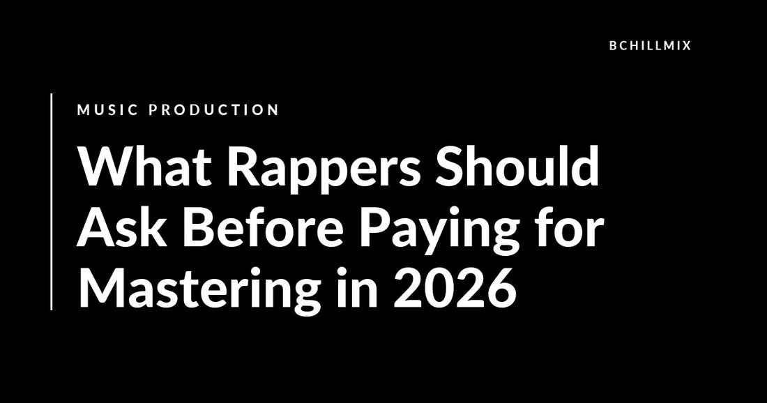 What Rappers Should Ask Before Paying for Mastering in 2026 featured image