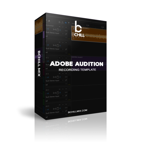 Adobe Audition Recording Template (Stock Plugins)