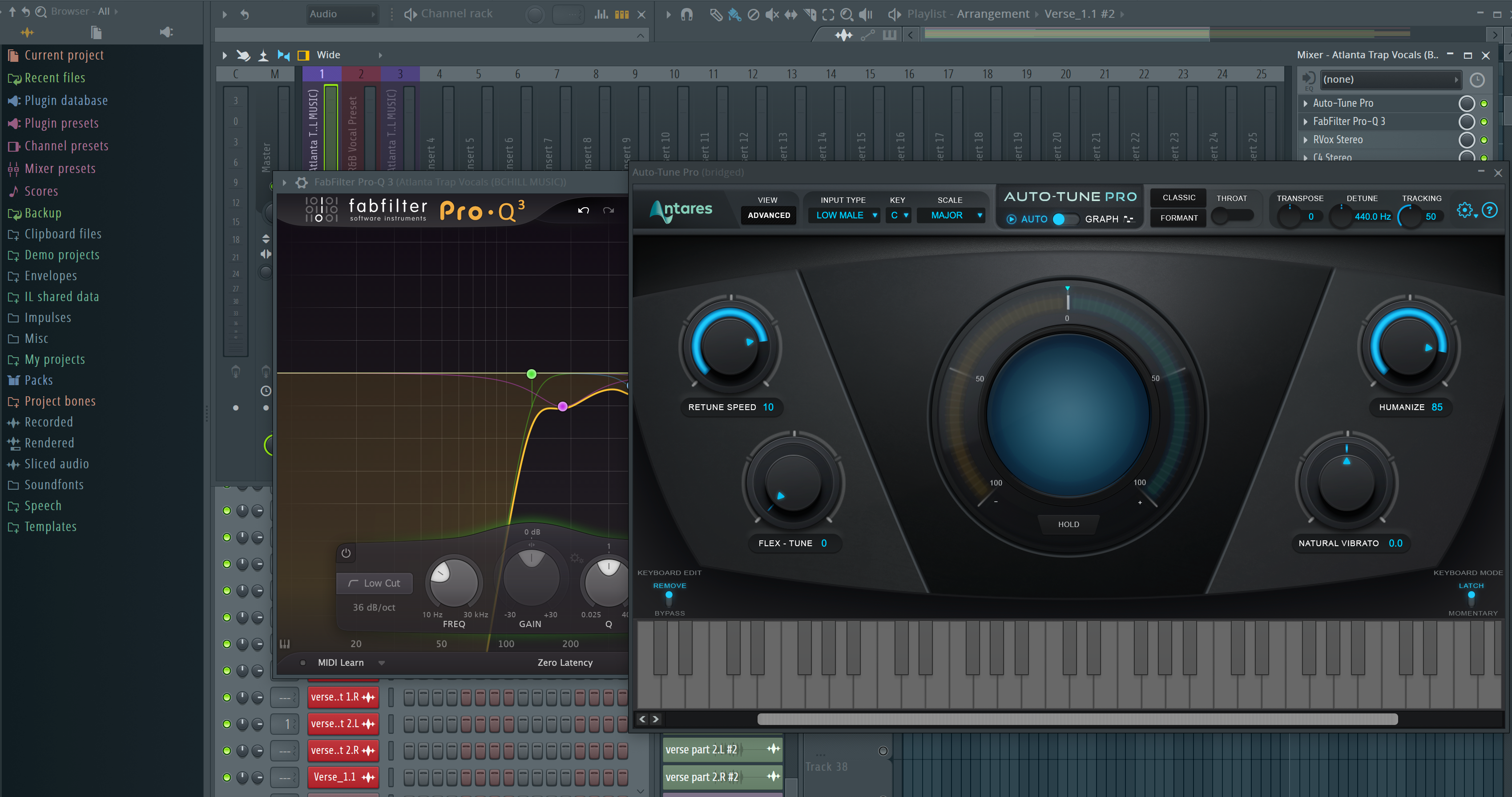 Atlanta Trap FL Studio Vocal Preset