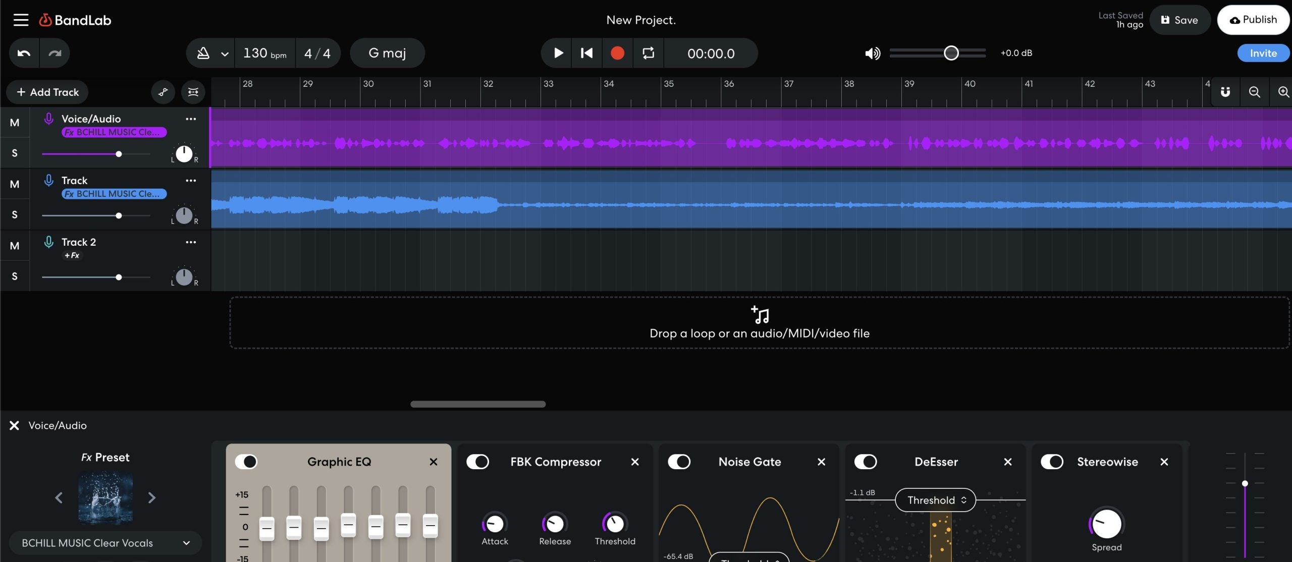 Clear Vocals Preset BandLab