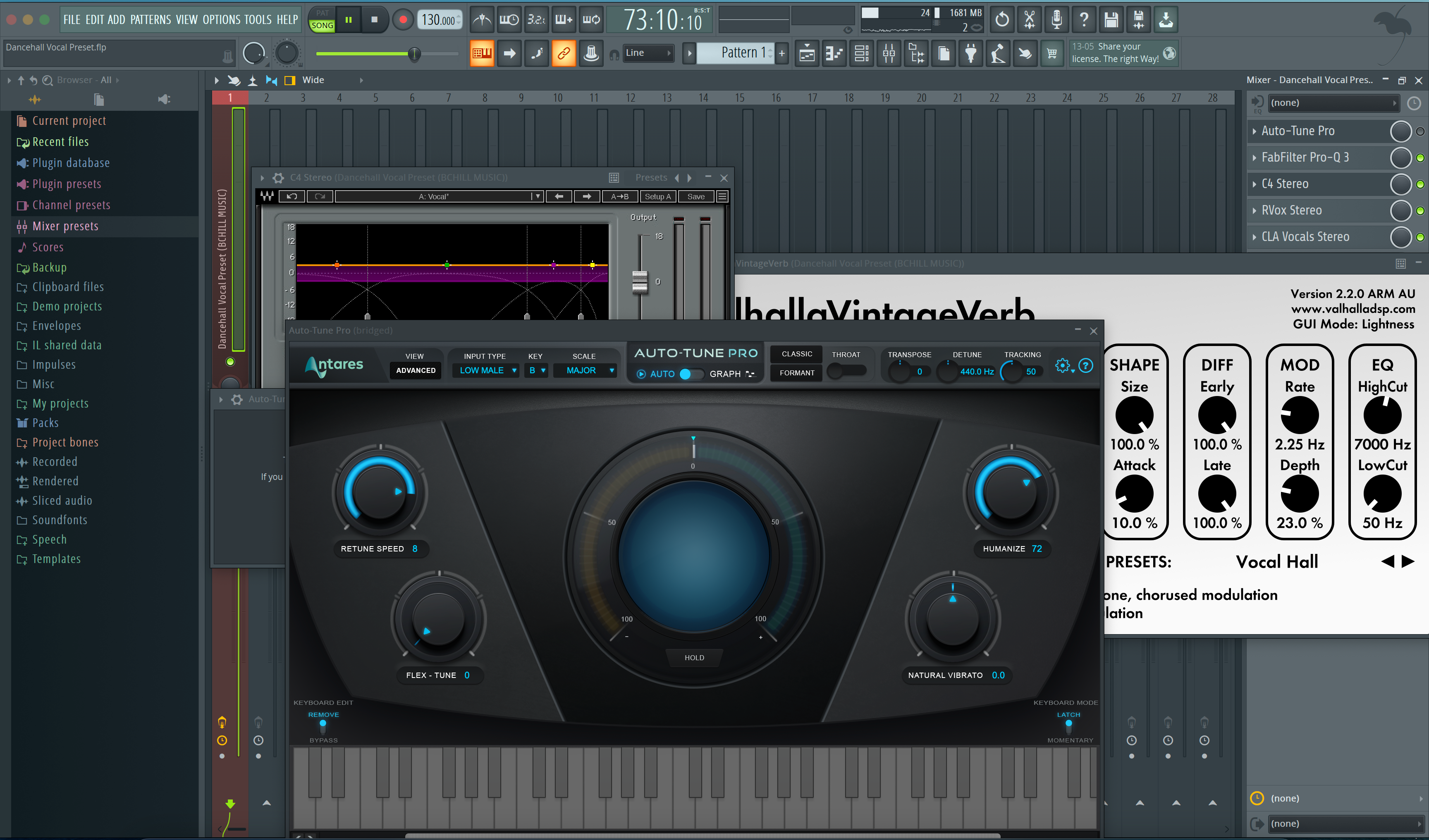 Dancehall FL Studio Vocal Preset
