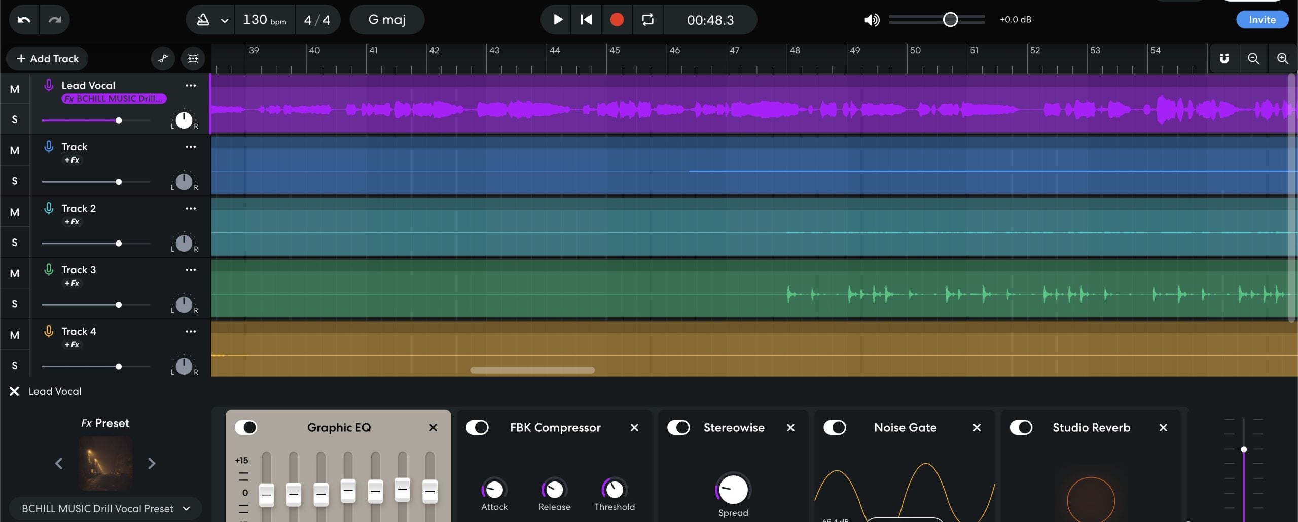 Drill Vocal Preset BandLab