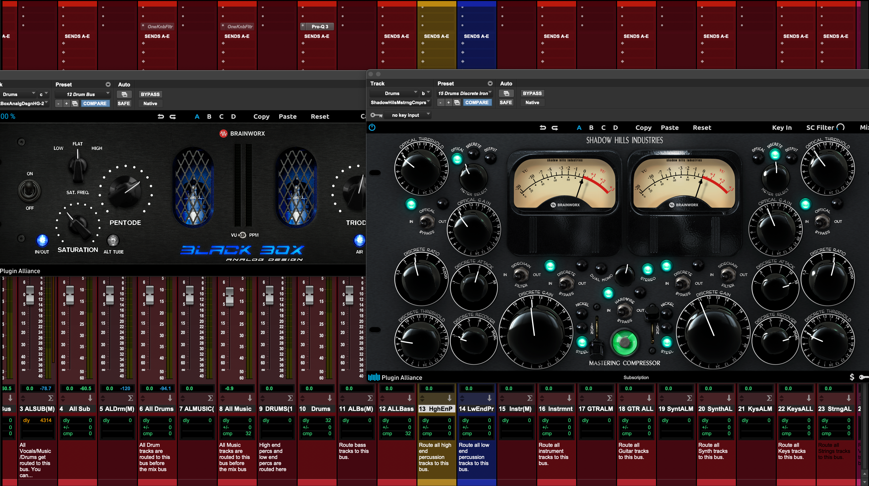 Instrumental Beat Mixing Template – Pro Tools Template for Hip Hop, R&B & Trap