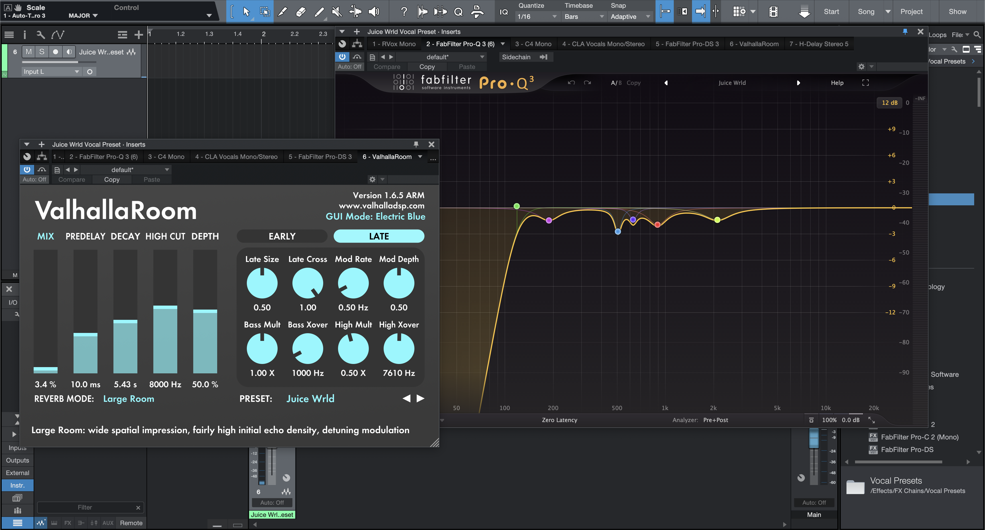 Juice Wrld Vocal Preset Studio One