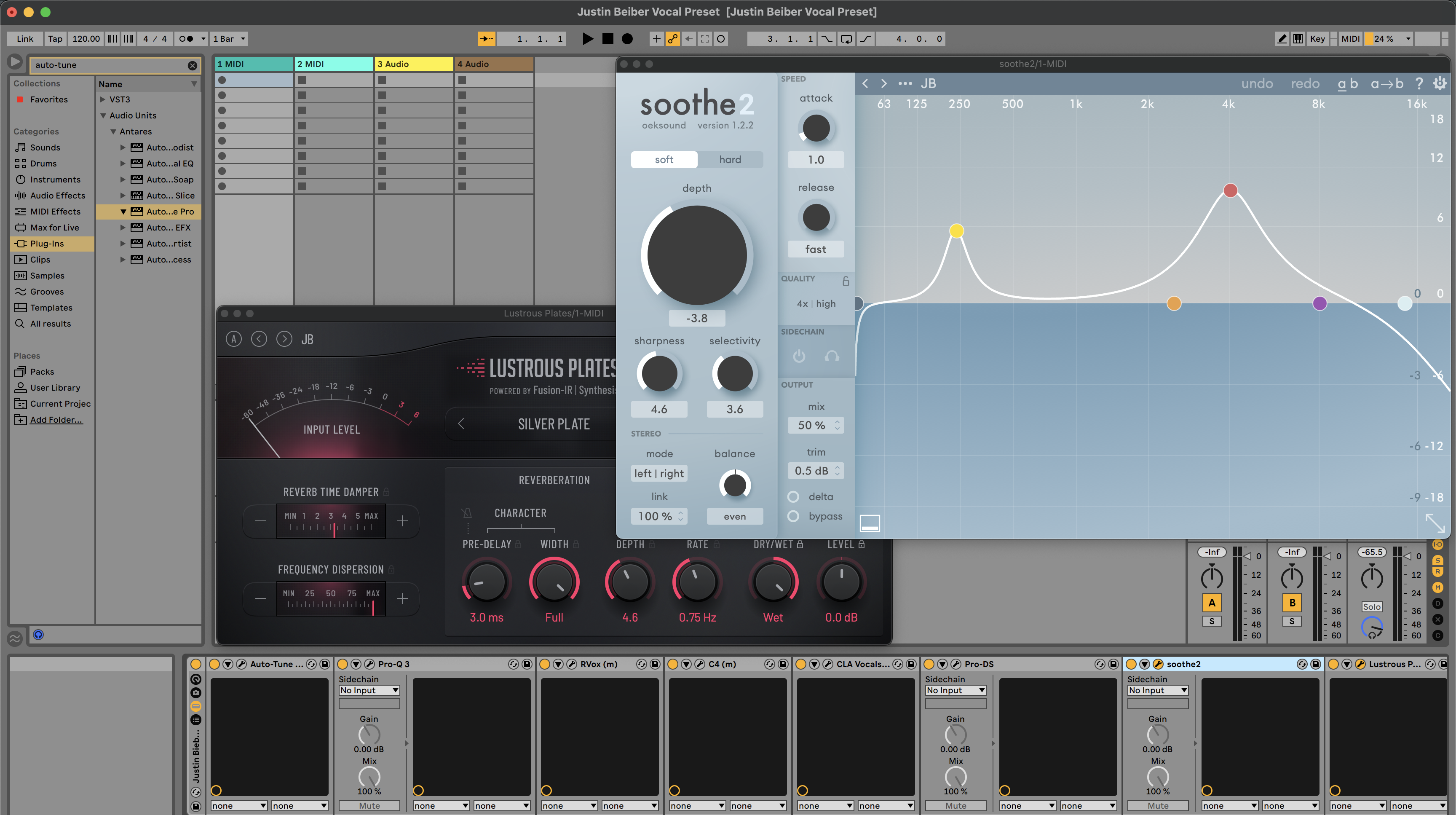 Justin Bieber Vocal Preset Ableton