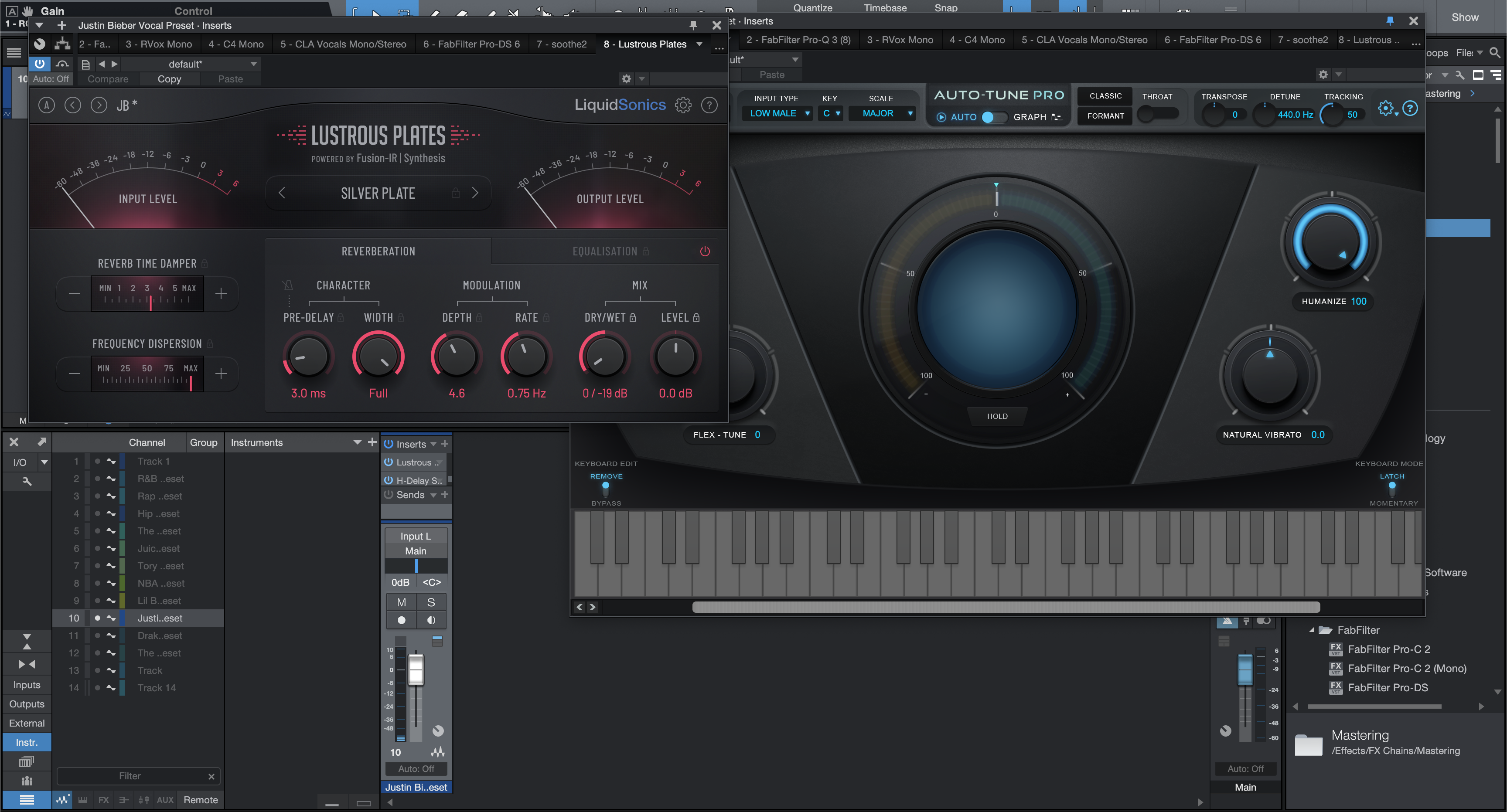Justin Bieber Vocal Preset Studio One
