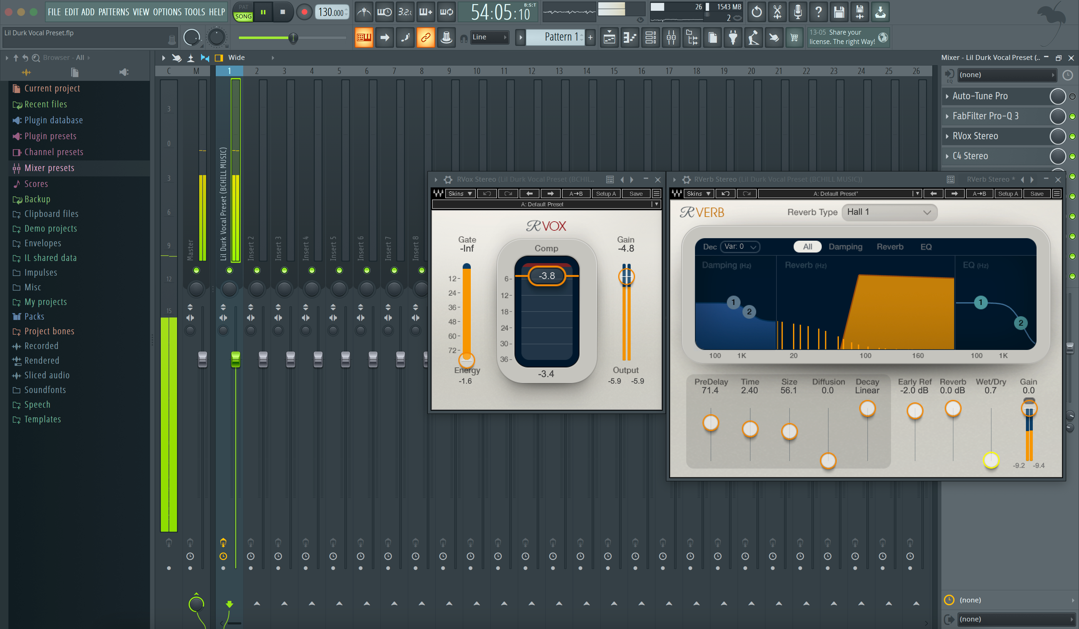 Lil Durk FL Studio Vocal Preset