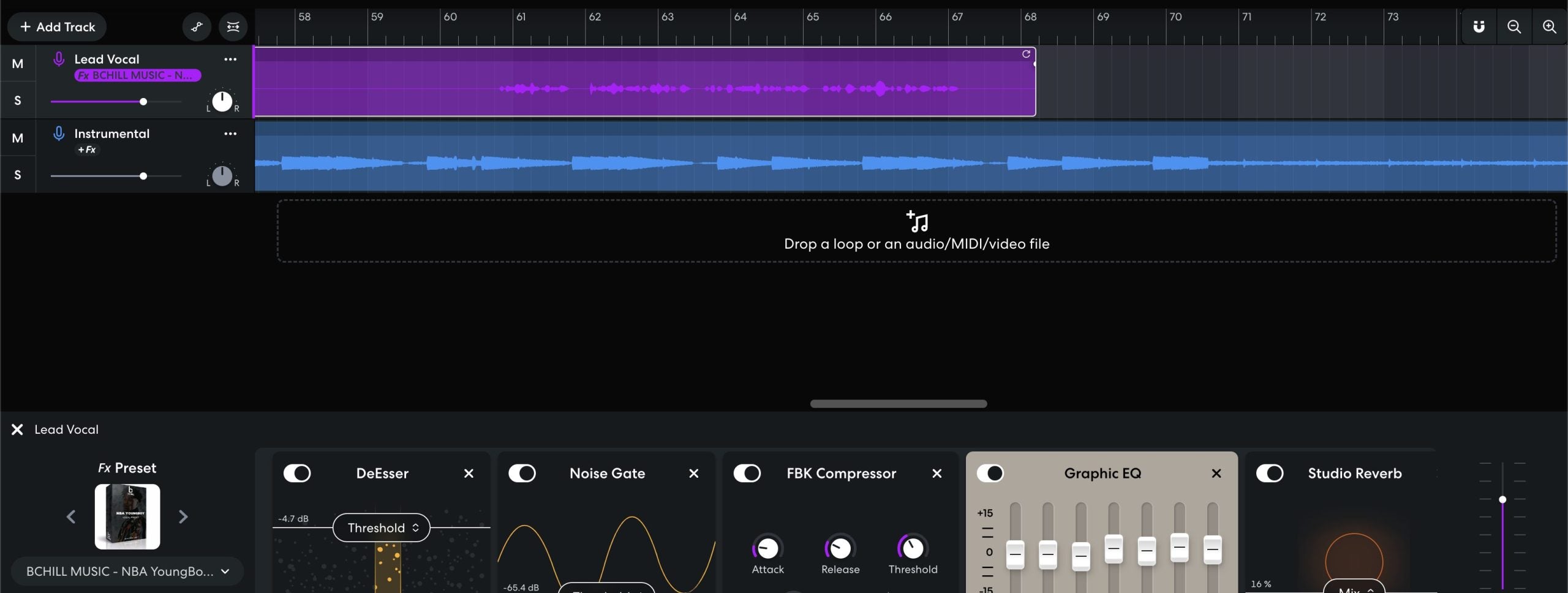 NBA YoungBoy Vocal Preset BandLab