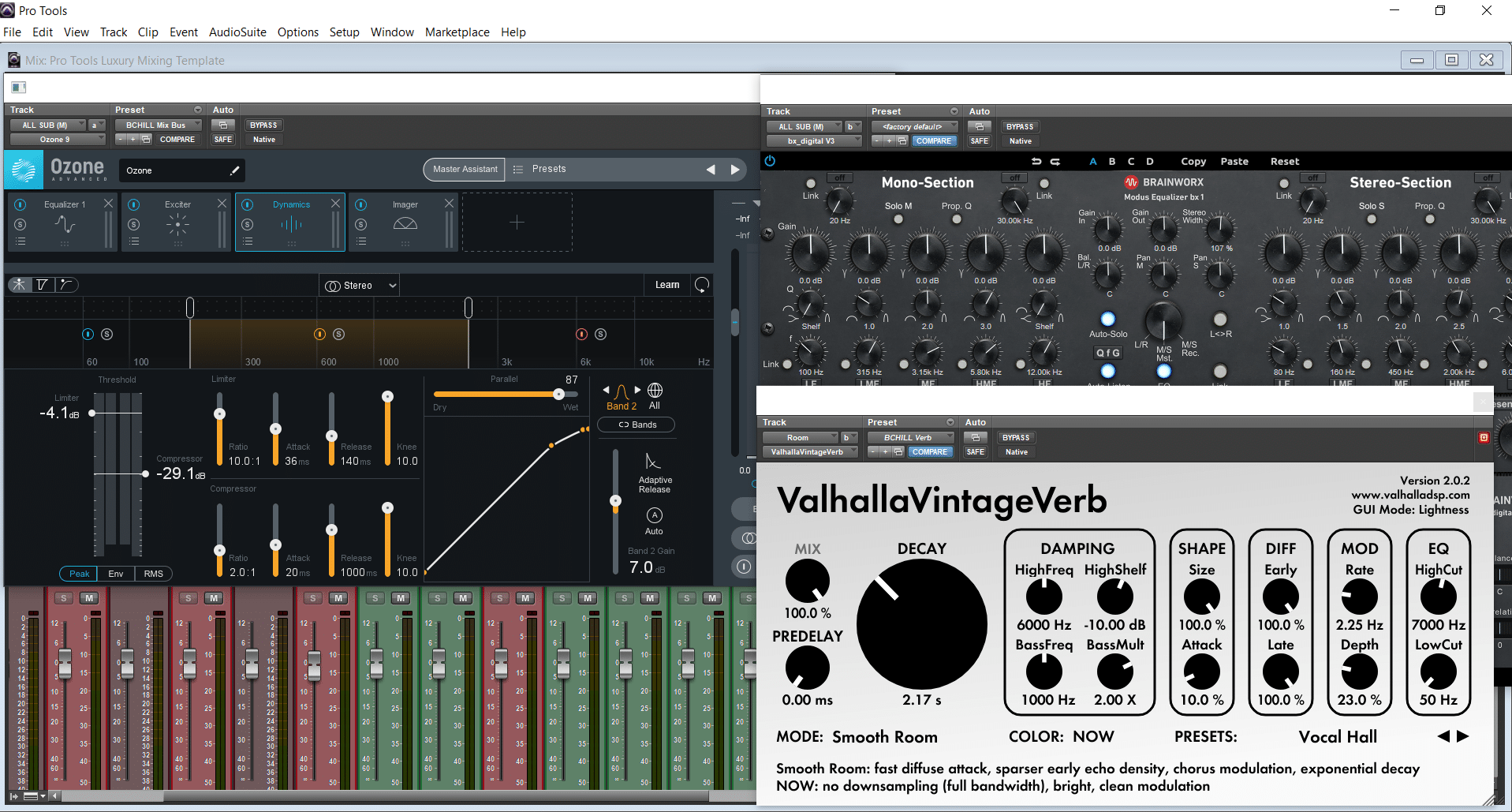Pro Tools Luxury Mixing Template – Premium Vocal & Mastering Chain