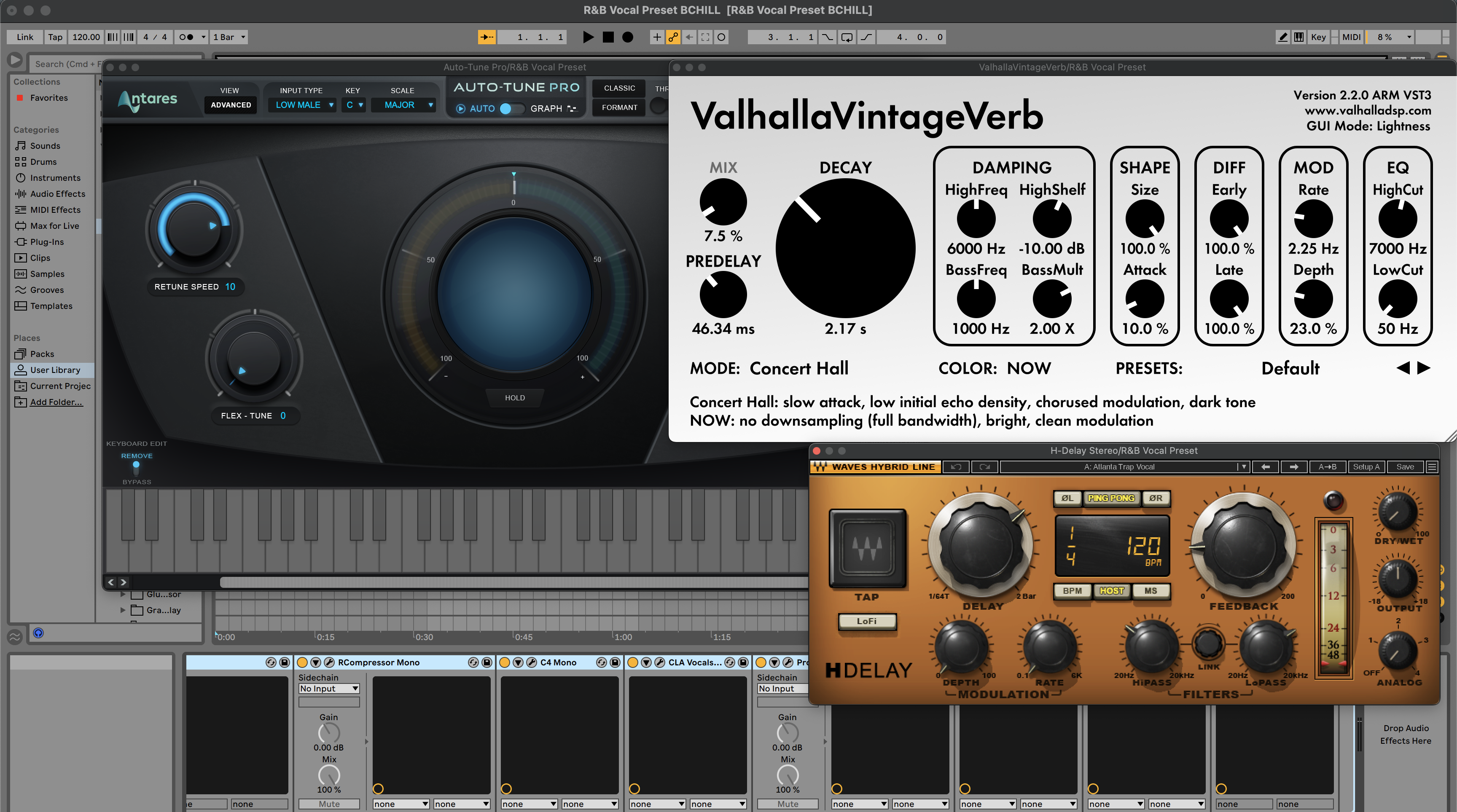 R&B Vocal Preset Ableton