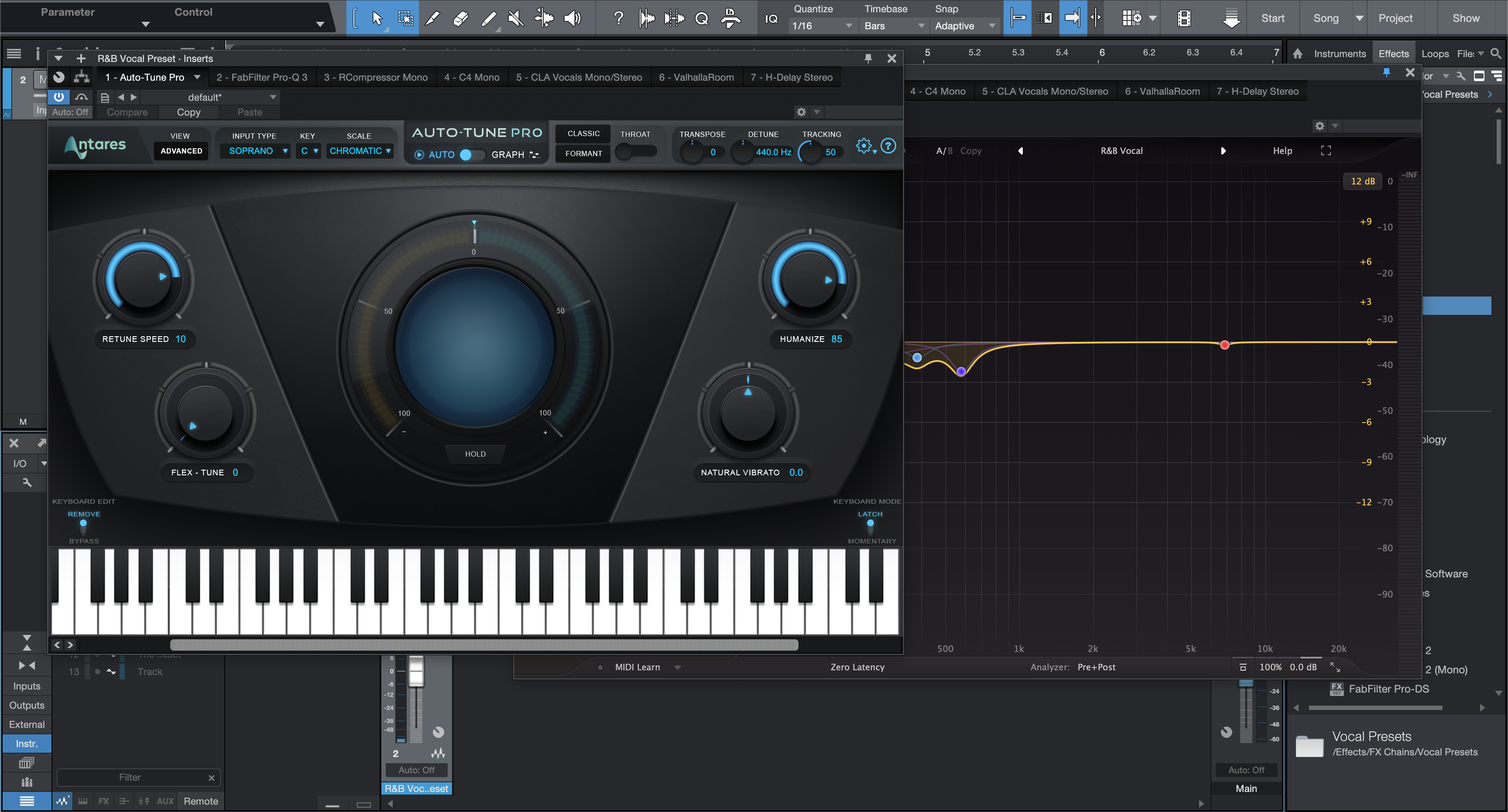 R&B Vocal Preset Studio One