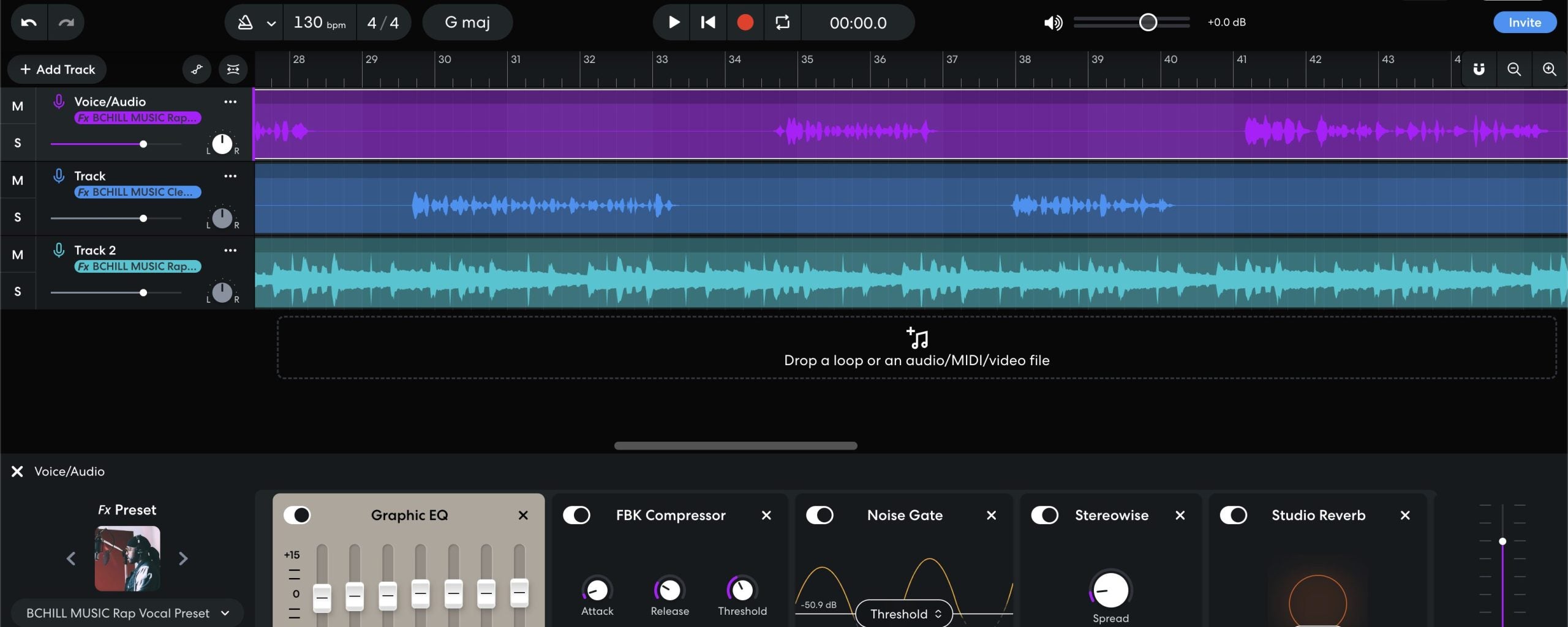 Rap Vocal Preset BandLab