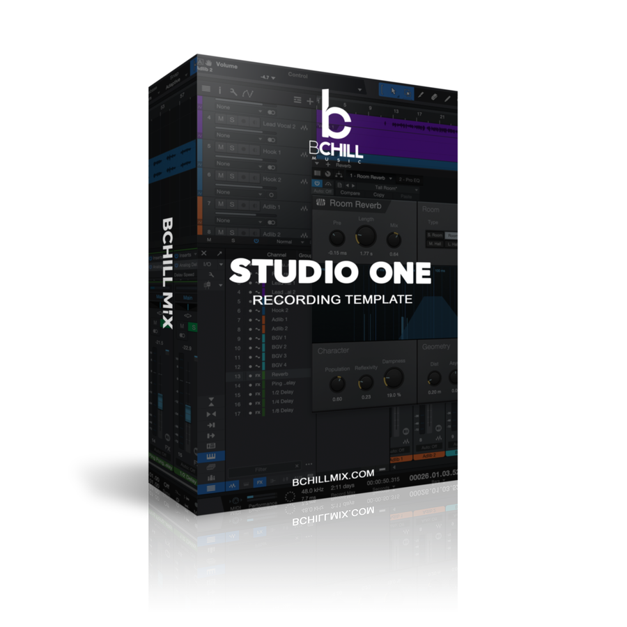 Studio One 人声预设和模板 | BCHILL MIX
