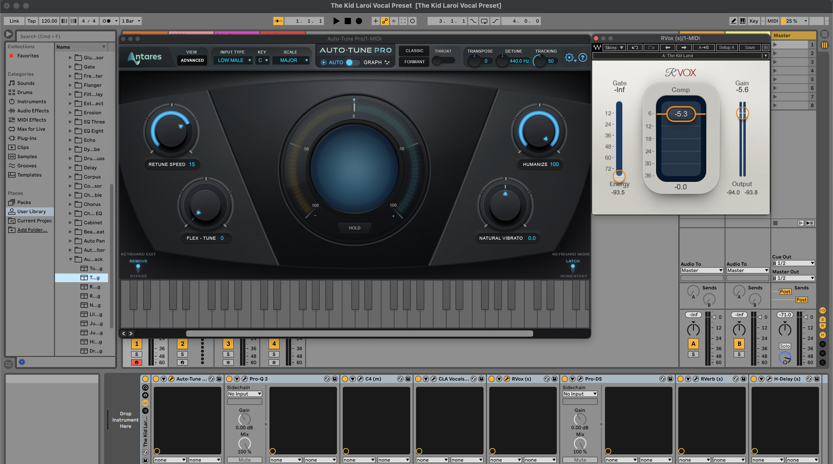 The Kid Laroi Vocal Preset Ableton